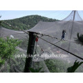 Flexible and high-strength stainless steel bird netting/zoo netting